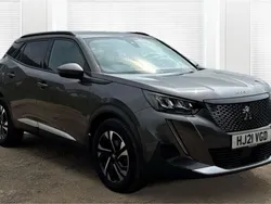 Grey Used 2021 Peugeot 2008 Allure SUV | £15,942 (Fair price)