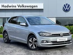 Silver Used 2021 VW Polo Match Hatchback | £16,495 (Fair price)
