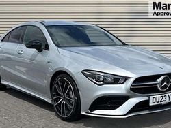 Silver Used 2023 Mercedes CLA35 AMG Premium Coupe | £32,080 (Super price)