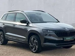 Graphite grey metallic Used 2024 Skoda Karoq SportLine SUV | £25,967 (Fair price)