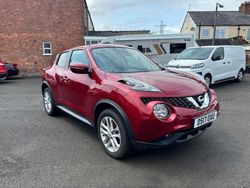 Red Used 2017 Nissan Juke Acenta SUV | £6,550 (Fair price)
