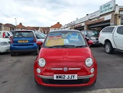 Red Used 2012 Fiat 500 Lounge Hatchback | £4,495 (A bit pricey)