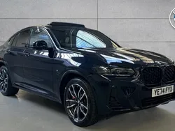 Black Used 2024 BMW X4 M Sport SUV | £49,606 (Fair price)