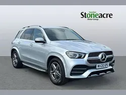 Silver Used 2020 Mercedes GLE300 AMG line SUV | £30,972 (Super price)