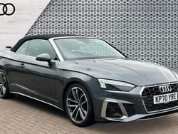 Grey Used 2020 Audi A5 Cabriolet S-Line Cabriolet | £27,804 (A bit pricey)