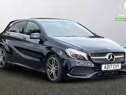 Black Used 2017 Mercedes A200 AMG Line Premium Hatchback | £13,899 (Fair price)