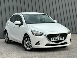 White Used 2016 Mazda 2 Hatchback | £4,950 (Fair price)