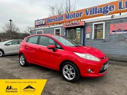 Red Used 2012 Ford Fiesta Zetec Hatchback | £3,795 (Fair price)