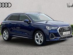 Blue Used 2025 Audi Q3 S-Line SUV | £34,915 (Fair price)