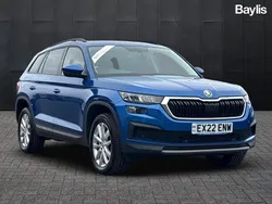 Blue Used 2022 Skoda Kodiaq SE SUV | £19,574 (Fair price)
