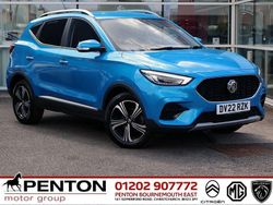 Blue Used 2022 MG ZS Excite Sedan | £11,790 (Fair price)