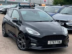 Black Used 2017 Ford Fiesta ST-Line Hatchback | £5,775 (Super price)