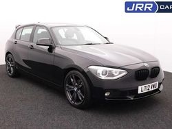 Black Used 2012 BMW 120 Comfort Edition Hatchback | £6,960 (Fair price)