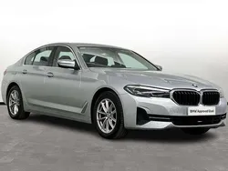 Silver Used 2021 BMW 520 Comfort Edition Sedan | £22,200 (Fair price)