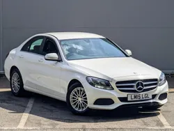 White Used 2015 Mercedes C220 Executive Sedan | £10,495 (Fair price)