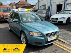Blue Used 2008 Volvo V50 SE Lux Estate | £4,495 (Expensive)