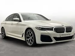 White Used 2021 BMW 520 M Sport Sedan | £23,000 (Good price)