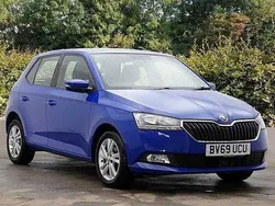 Energy blue Used 2020 Skoda Fabia SE Hatchback | £9,495 (Fair price)