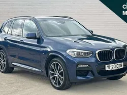 Blue Used 2020 BMW X3 M Sport SUV | £26,088 (Good price)