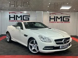 White Used 2012 Mercedes SLK250 AMG Cabriolet | £8,495 (Fair price)