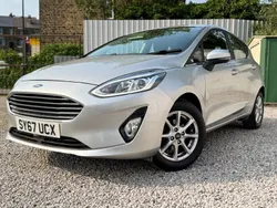 Silver Used 2017 Ford Fiesta Zetec Hatchback | £7,295 (Good price)
