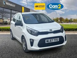 White Used 2017 Kia Picanto Hatchback | £7,195 (Fair price)
