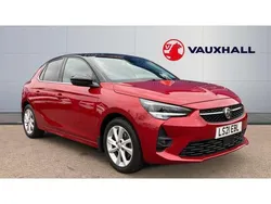 Red Used 2021 Vauxhall Corsa Elite Hatchback | £13,071 (Fair price)