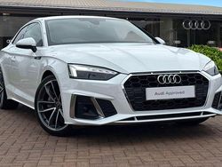 White Used 2022 Audi A5 S-Line Coupe | £23,980 (Good price)