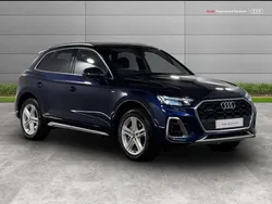 Blue Used 2024 Audi Q5 S-Line SUV | £38,825 (Fair price)
