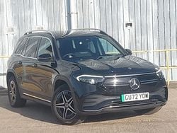 Black Used 2022 Mercedes EQB350 AMG line SUV | £24,998 (Fair price)