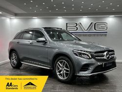 Grey Used 2016 Mercedes GLC250 AMG Line Premium Estate | £17,494 (Fair price)