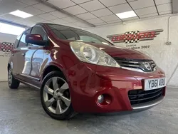 Red Used 2011 Nissan Note N-TEC MPV | £6,400 (Expensive)