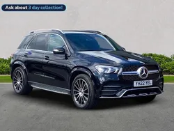 Black Used 2022 Mercedes GLE400 AMG line Estate | £49,655 (Good price)