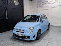 Blue Used 2014 Abarth 500 Hatchback | £7,750 (Fair price)