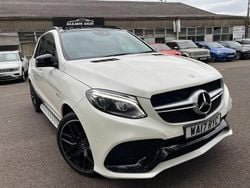 White Used 2017 Mercedes GLE63 AMG Premium Estate | £28,995 (A bit pricey)