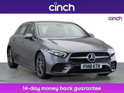 Grey Used 2018 Mercedes A180 AMG line Hatchback | £14,999 (Fair price)