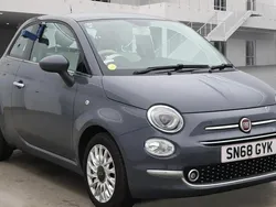 Grey Used 2018 Fiat 500 Lounge Hatchback | £8,499 (Fair price)
