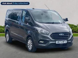 Grey Used 2022 Ford Transit Custom Limited Van | £24,495 (Fair price)