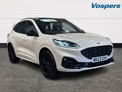 White Used 2023 Ford Kuga ST-Line X SUV | £23,400 (Good price)