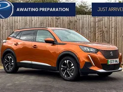 Orange Used 2021 Peugeot e-2008 Allure SUV | £11,995 (Fair price)