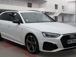 White Used 2020 Audi A4 Black Edition Estate | £19,999 (A bit pricey)