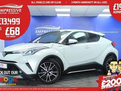White Used 2017 Toyota C-HR SUV | £13,499 (A bit pricey)