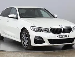 White Used 2022 BMW 330e M Sport | £25,985 (Good price)