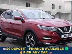 Red Used 2019 Nissan Qashqai S SUV | £10,299 (Fair price)