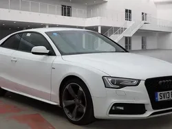 White Used 2013 Audi A5 Black Edition Coupe | £7,450 (Fair price)