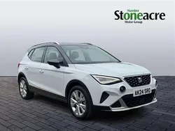 White Used 2024 Seat Arona Xperience SUV | £18,495 (Fair price)