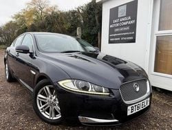 Blue Used 2011 Jaguar XF Luxury Sedan | £4,810 (Fair price)
