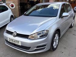 Silver Used 2015 VW Golf VII Match Hatchback | £9,995 (Fair price)
