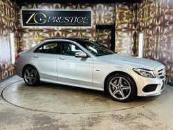 Silver Used 2018 Mercedes C350e AMG line Sedan | £16,895 (A bit pricey)