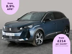Blue Used 2022 Peugeot 3008 GTi Hatchback | £15,715 (Good price)